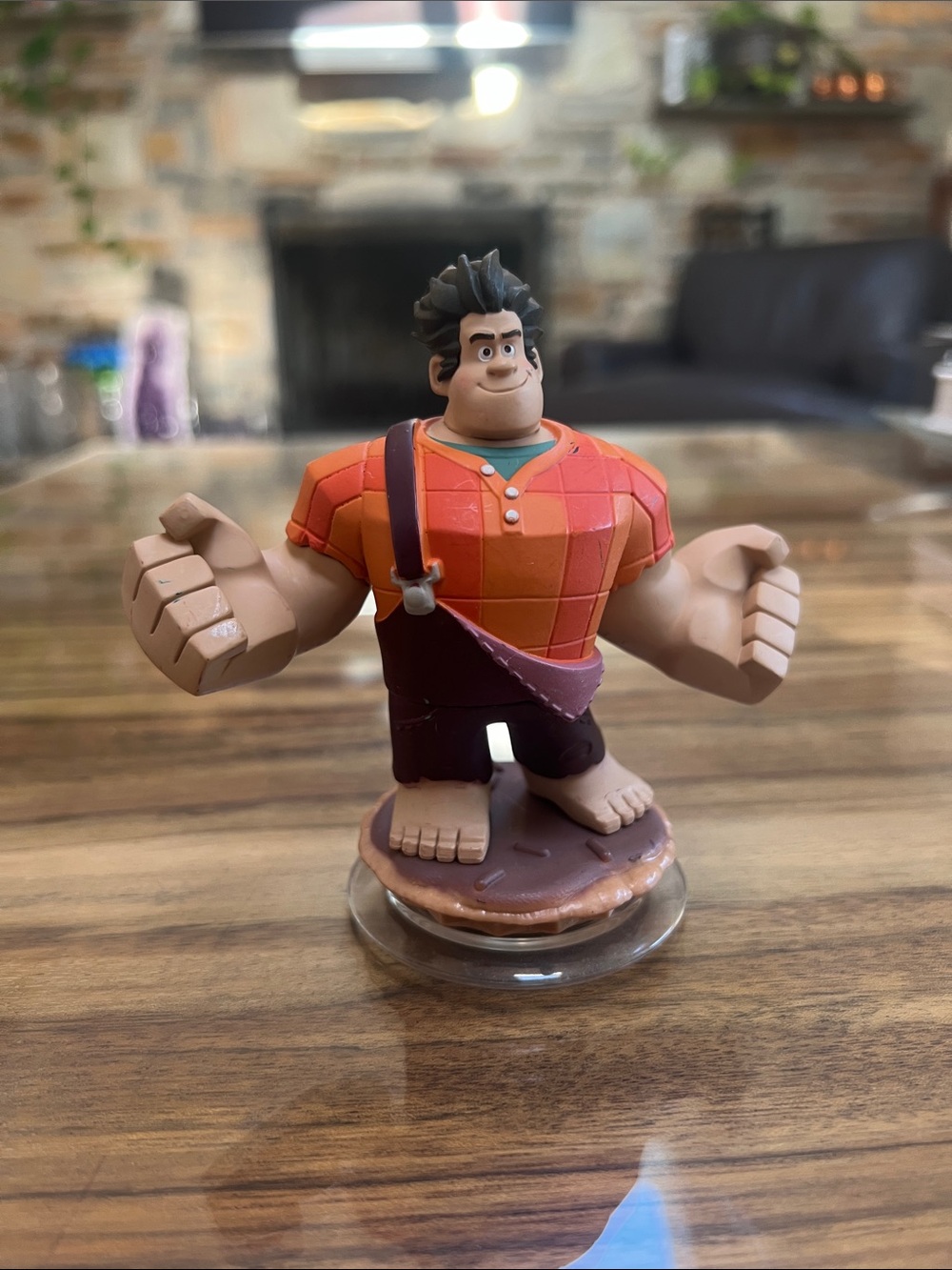 Wreck-It Ralph Wii U - Orange Plaid Shirt